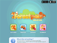 Tablet Screenshot of forestpals.com